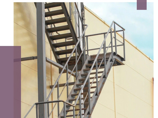 Пожарные лестницы в Арсеньеве от 12336 руб. — монтаж и продажа | ПРОЛЁТ-Рсн