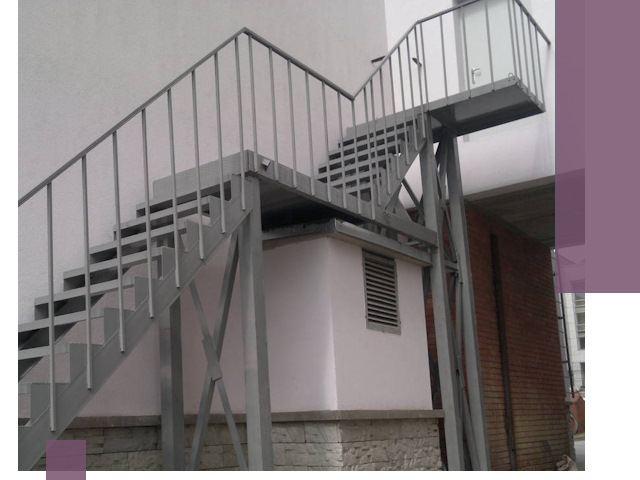 Монтаж пожарных лестниц под ключ в Арсеньеве с гарантией качества