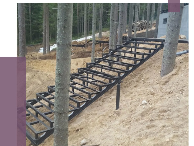 Монтаж металлических лестниц в Арсеньеве от 13621 руб. 