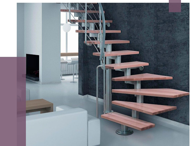 Модульные лестницы в Арсеньеве от 16962 руб. — купить в ПРОЛЁТ-Рсн