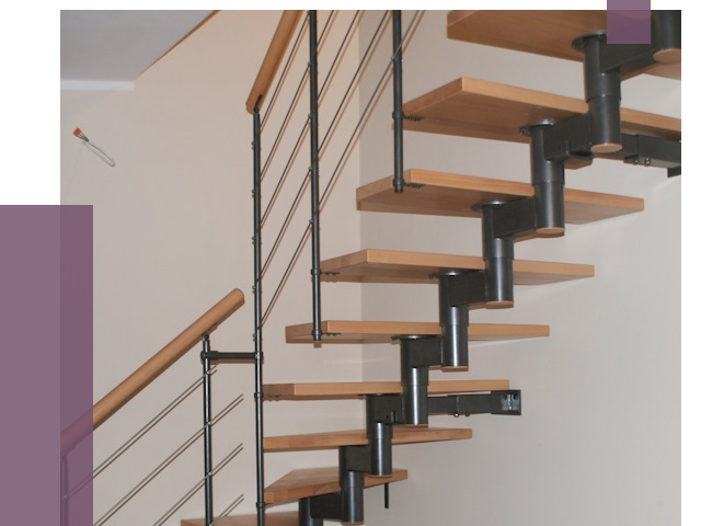 Изготовление модульных лестниц в Арсеньеве от 11565 руб. 