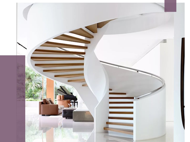 Винтовые лестницы в Арсеньеве под ключ от 48830 руб. | ПРОЛЁТ-Рсн