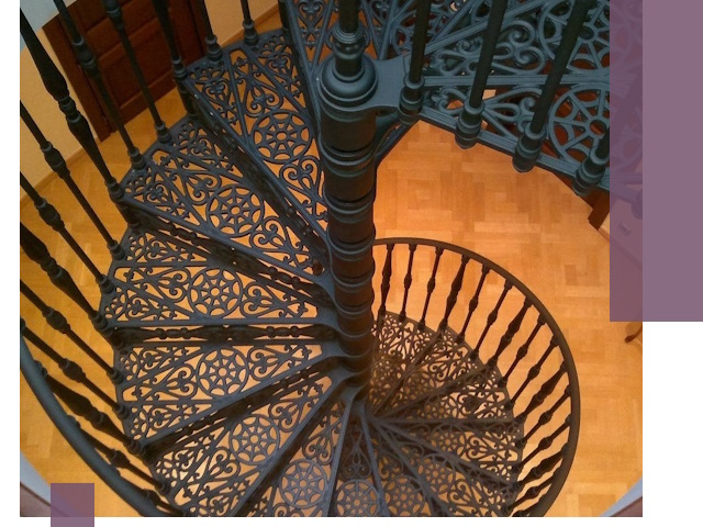 Винтовые лестницы под ключ в Арсеньеве: производство и монтаж