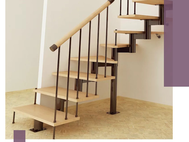 Монтаж лестниц на больцах в Арсеньеве — быстро и надежно