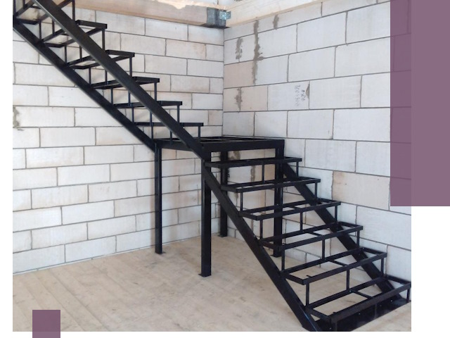 Лестницы на металлокаркасе под ключ в Арсеньеве — изготовление и монтаж