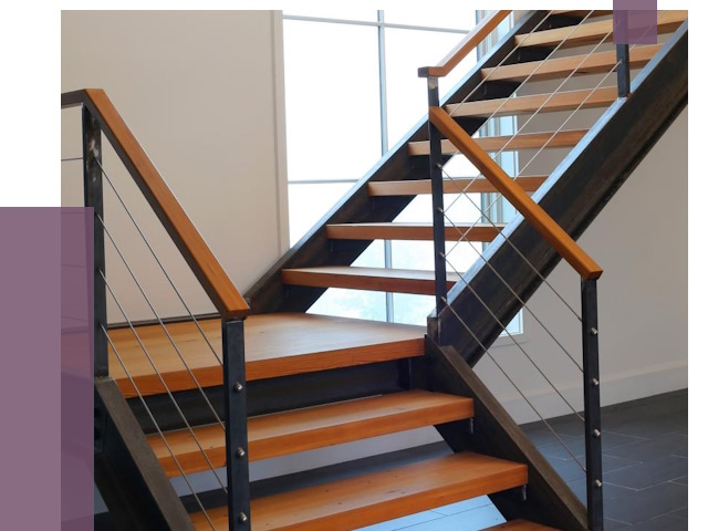 Изготовление лестниц на металлокаркасе в Арсеньеве от 19018 руб. | ПРОЛЁТ-Рсн
