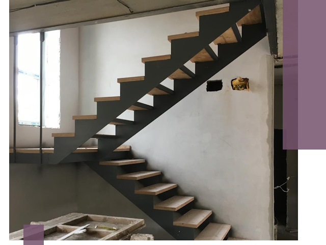 Изготовление лестниц на металлокаркасе в Арсеньеве от производителя