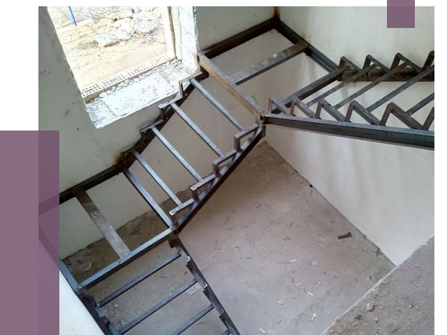 Монтаж лестниц на металлокаркасе в Арсеньеве от 12850 руб. — ПРОЛЁТ-Рсн