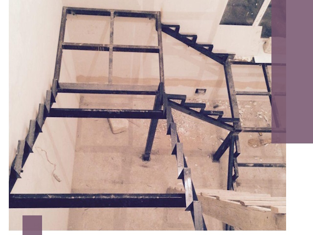 Монтаж лестниц на металлокаркасе в Арсеньеве быстро и качественно