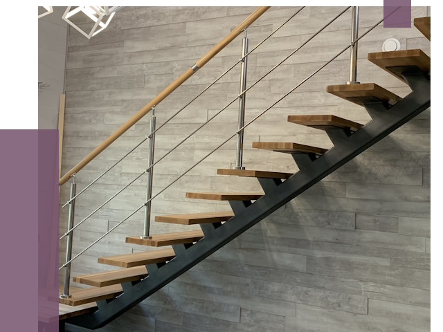 Изготовление лестниц на монокосоуре в Арсеньеве от 76586 руб. 