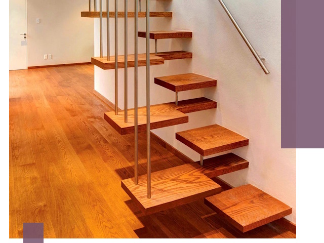 Лестницы «гусиный шаг» на заказ в Арсеньеве для узких пространств