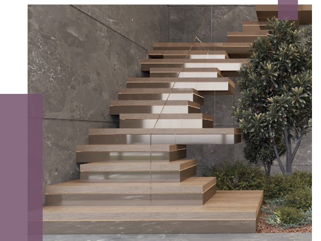 Современные лестницы в Арсеньеве от 13878 руб. | ПРОЛЁТ-Рсн