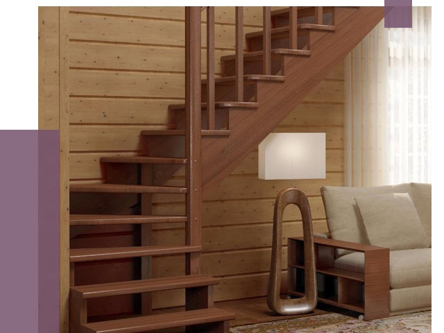 Лестницы эконом класса в Арсеньеве от 18350 руб. бюджетные решения