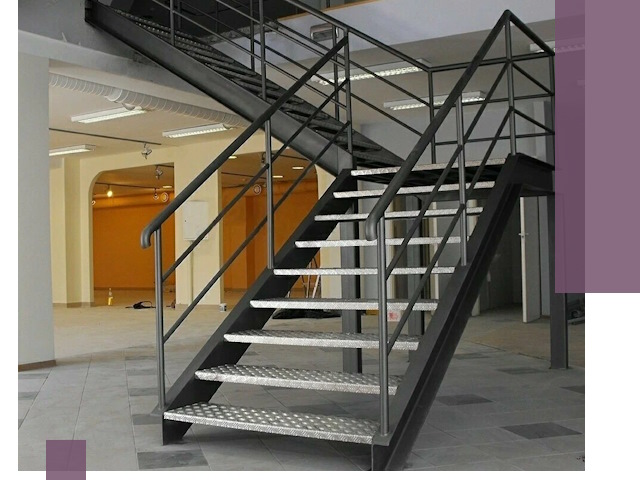 Лестницы для офиса в Арсеньеве: изготовление, монтаж, демонтаж