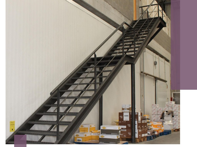 Лестницы для производства в Арсеньеве — изготовление и монтаж