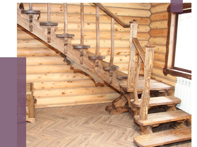 Лестницы в баню в Арсеньеве от 19224 руб. — изготовление | ПРОЛЁТ-Рсн