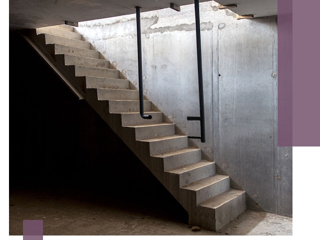 Изготовление и монтаж лестниц в подвале в Арсеньеве