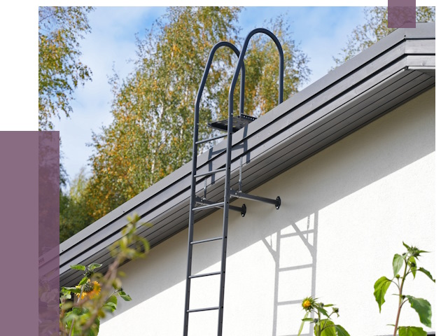 Лестницы на крышу в Арсеньеве от 19224 руб. — монтаж и монтаж ПРОЛЁТ-Рсн