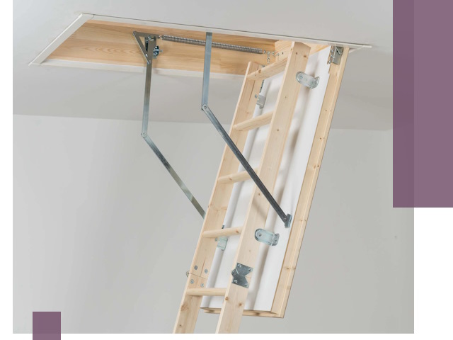 Установка чердачной лестницы под ключ в Арсеньеве