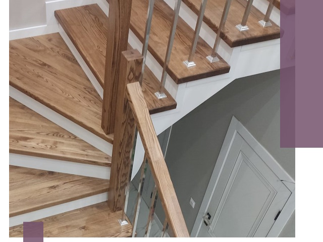 Обшивка металлических лестниц под ключ в Арсеньеве