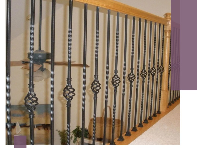 Изготовление и монтаж кованных перил в Арсеньеве под ключ