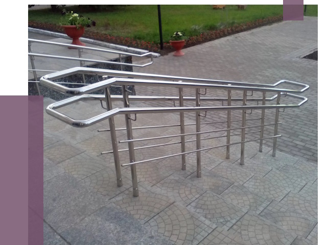 Перила для инвалидов в Арсеньеве от 7628 руб. под ключ | ПРОЛЁТ-Рсн