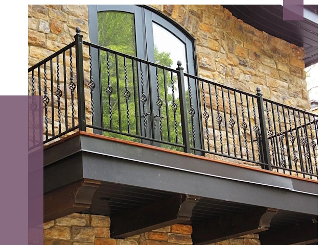 Балконные ограждения в Арсеньеве от 8070 руб. — купить | ПРОЛЁТ-Рсн
