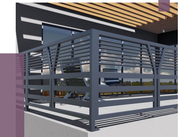 Изготовление балконных ограждений в Арсеньеве от 10794 руб. | ПРОЛЁТ-Рсн