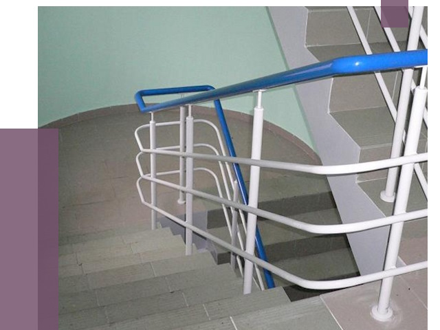 Перила в подъезде в Арсеньеве — установка и замена от 7453 руб. | ПРОЛЁТ-Рсн