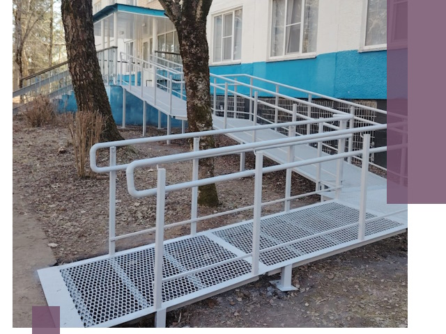 Пандусы под ключ в Арсеньеве: изготовление, монтаж и демонтаж