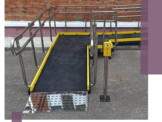 Изготовление наклонных пандусов для инвалидов в Арсеньеве