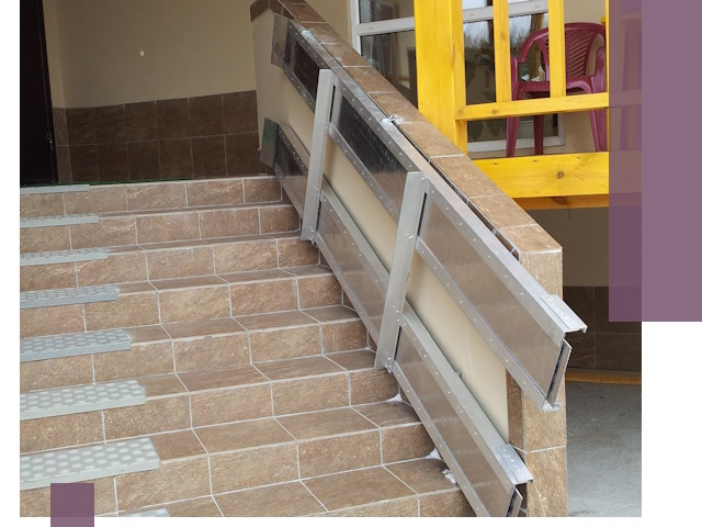 Откидные пандусы под ключ в Арсеньеве — монтаж и демонтаж