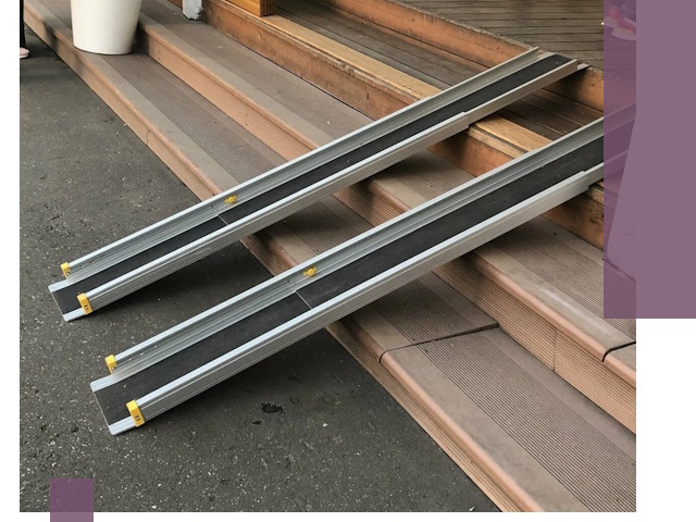 Телескопические пандусы под ключ в Арсеньеве — изготовление и монтаж