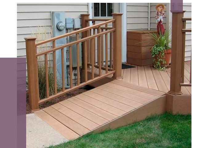 Пандус на крыльцо в Арсеньеве под ключ от 7813 руб. 