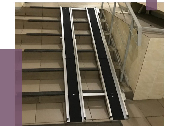 Установка пандуса в подъезд в Арсеньеве от 8018 руб. под ключ | ПРОЛЁТ-Рсн