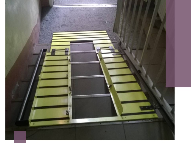 Профессиональный монтаж пандуса в подъезд в Арсеньеве