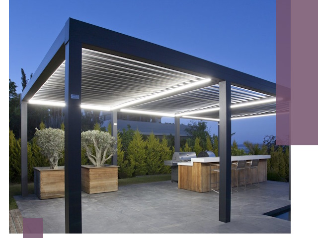 Навесы отдельно стоящие под ключ в Арсеньеве из металла и поликарбоната