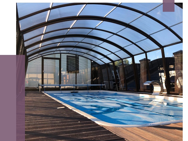 Навесы для бассейна в Арсеньеве от 16859 руб. под ключ | ПРОЛЁТ-Рсн