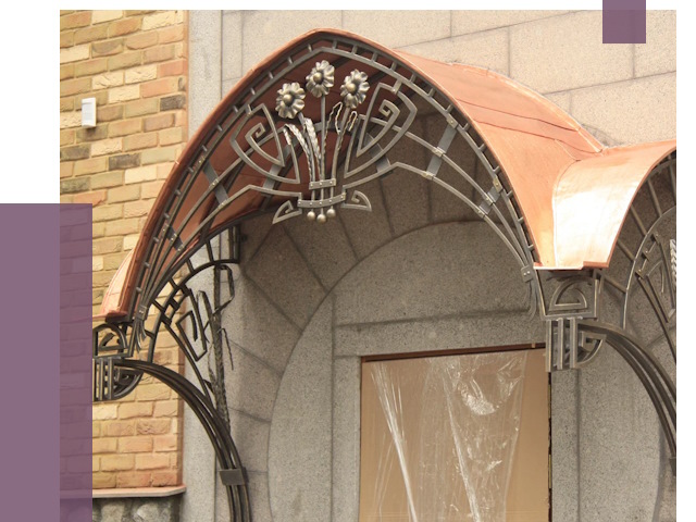 Арочные козырьки в Арсеньеве от 14649 руб. 