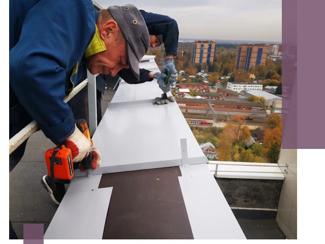 Монтаж парапетов в Арсеньеве — установка прочных металлических ограждений