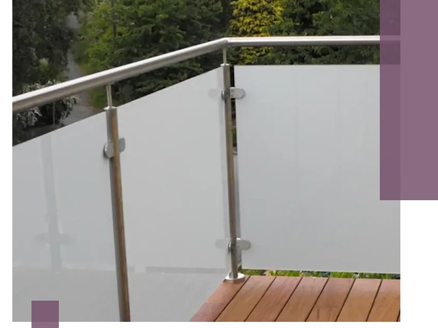 Алюминиевые парапеты для балконов и террас в Арсеньеве