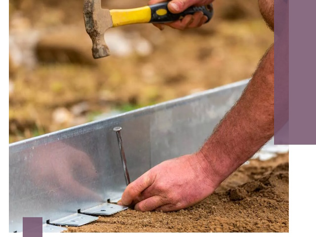 Монтаж металлических бордюров в Арсеньеве быстро и качественно