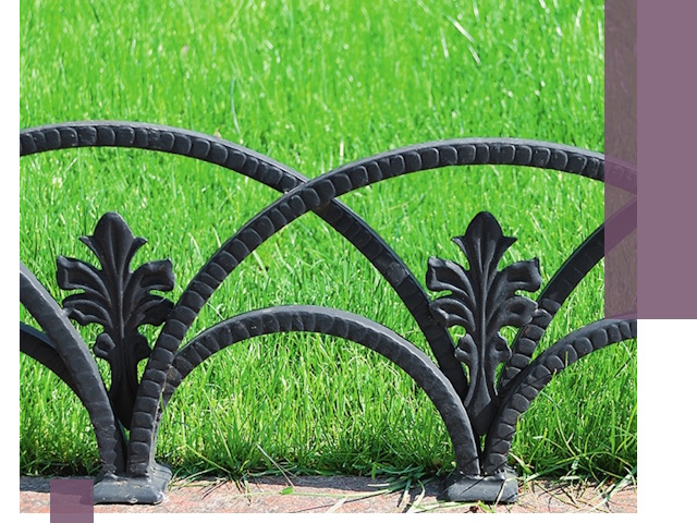 Декоративные металлические бордюры под ключ в Арсеньеве