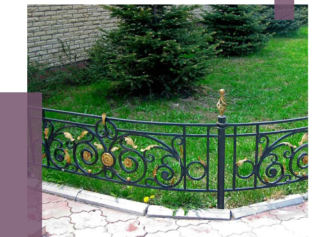 Кованые газонные ограждения в Арсеньеве от 7659 руб. — ПРОЛЁТ-Рсн