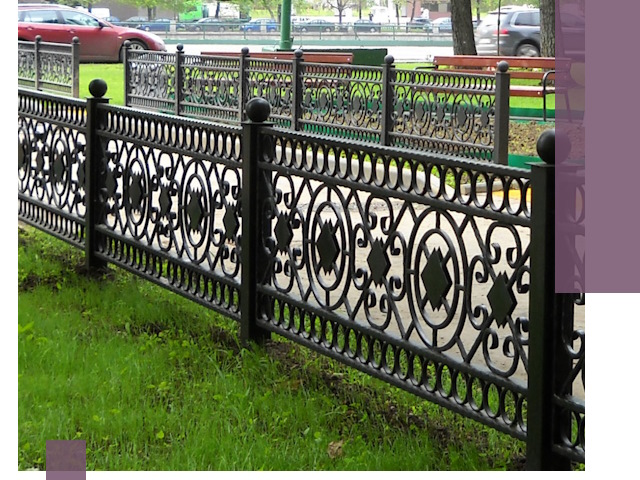 Секционные газонные ограждения под ключ в Арсеньеве